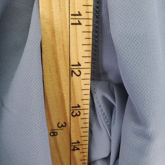 Banana Republic Pants Mens 36x30 Light Blue Polyester Flat Front *Read* - Picture 6 of 10